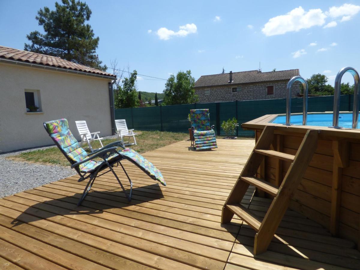 Les Locs Du Grazel Villa Ruoms Exteriör bild